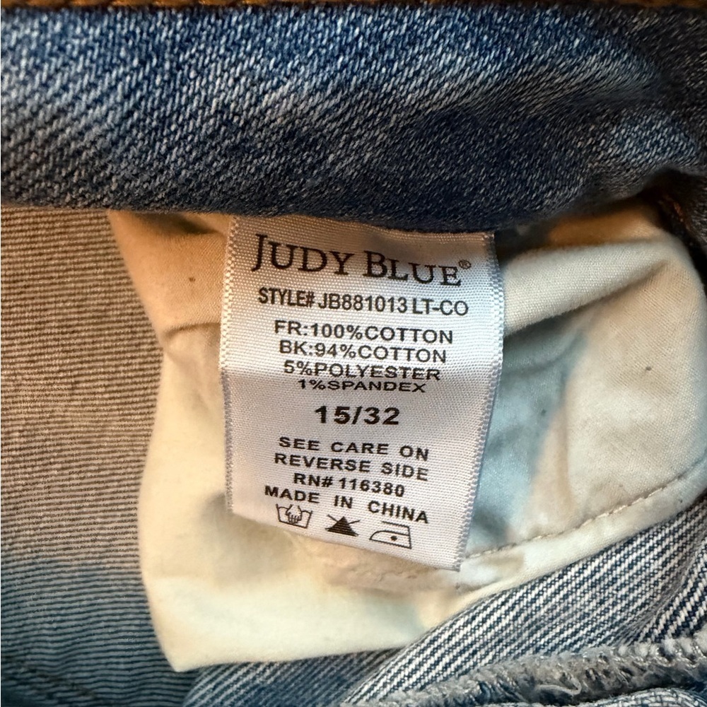 Judy Blue Wilhelmina High Waist Rigid Magic Straight Jeans Baggy- 15/32 - Picture 9 of 15